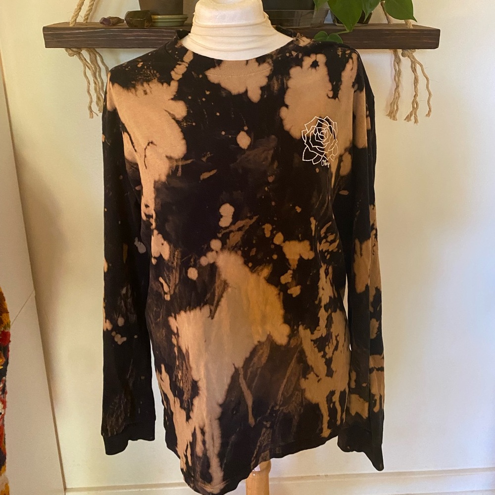 OBEY ROSE TIE DYE TEE